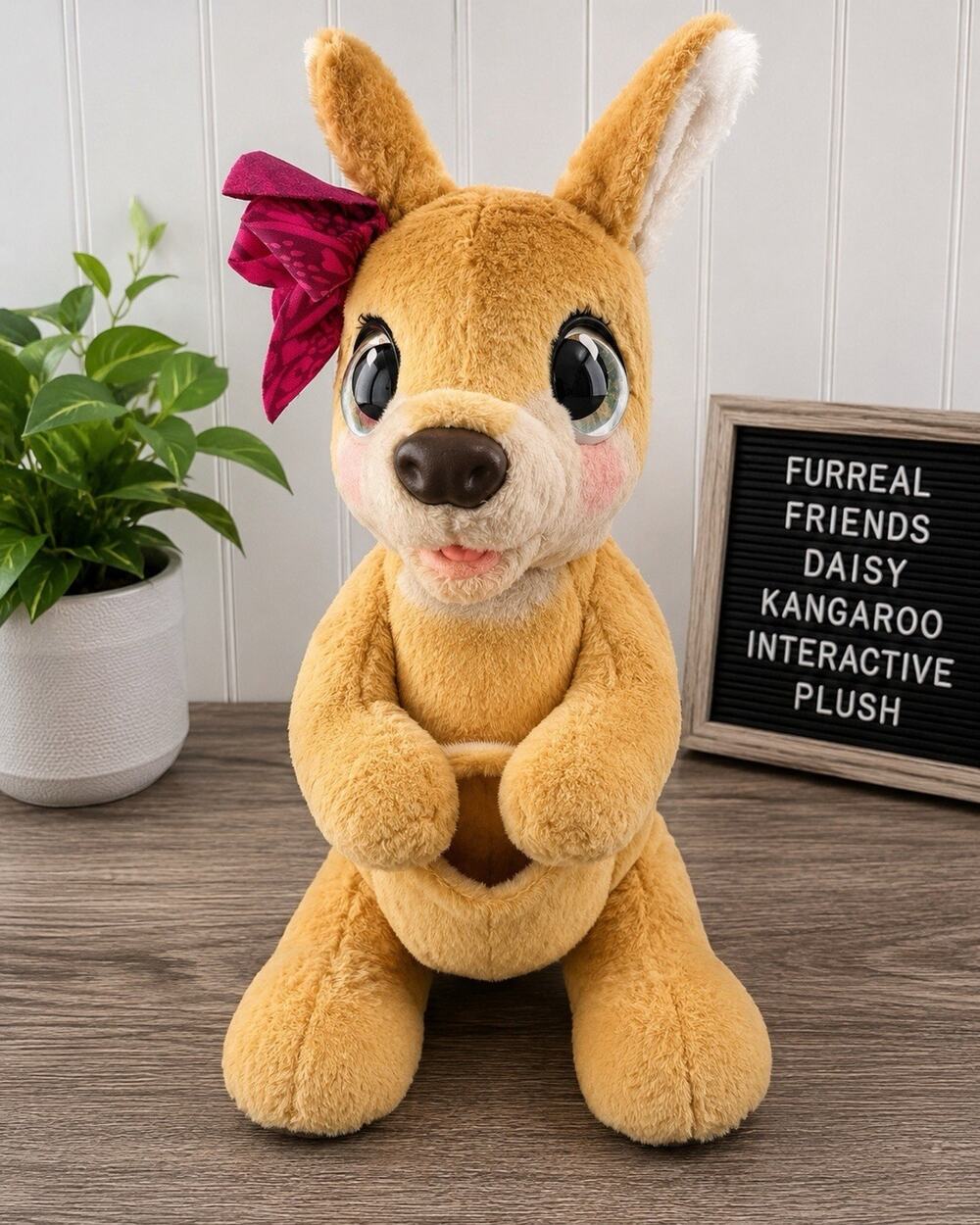 FurReal Friends Daisy Kangaroo Interactive Plush Hasbro Electronic Toy